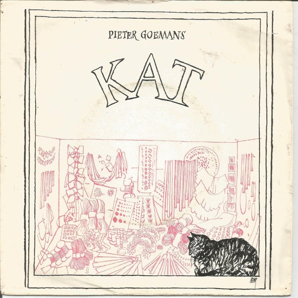 Pieter Goemans – Kat (1980), Fotohoes, 7 inch, Ophalen of Verzenden, Zo goed als nieuw