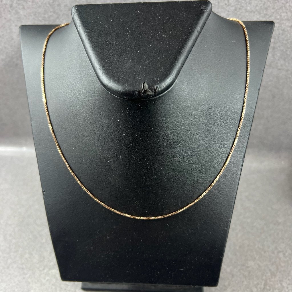 Gouden Ketting | 8k | 3,32g | venetiaan | 52cm | 411903, Sieraden, Tassen en Uiterlijk, Kettingen, Gebruikt, Goud, Goud, Ophalen of Verzenden
