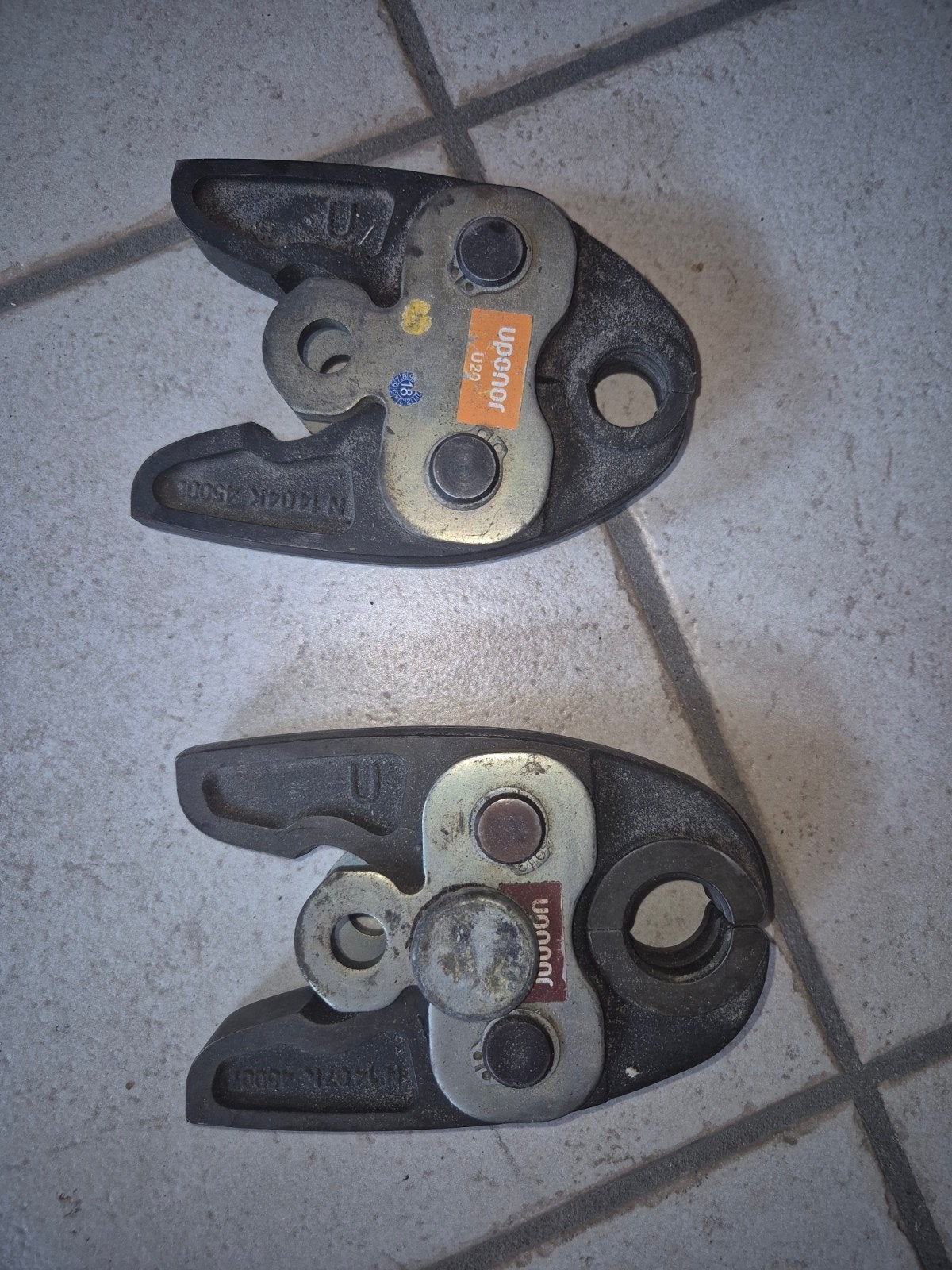 2 x persbekken 20en 25 uponor., Ophalen of Verzenden, Gebruikt