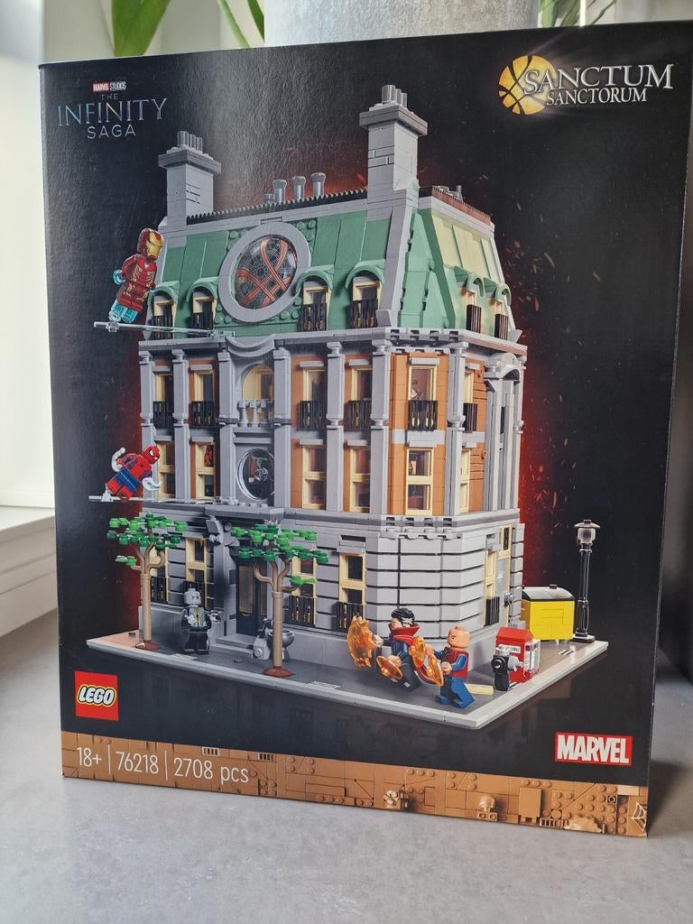 LEGO 76218 Sanctum Sanctorum - Nieuw in doos (sealed), Inclusief minifiguren, Marvel, Lego, Nieuw