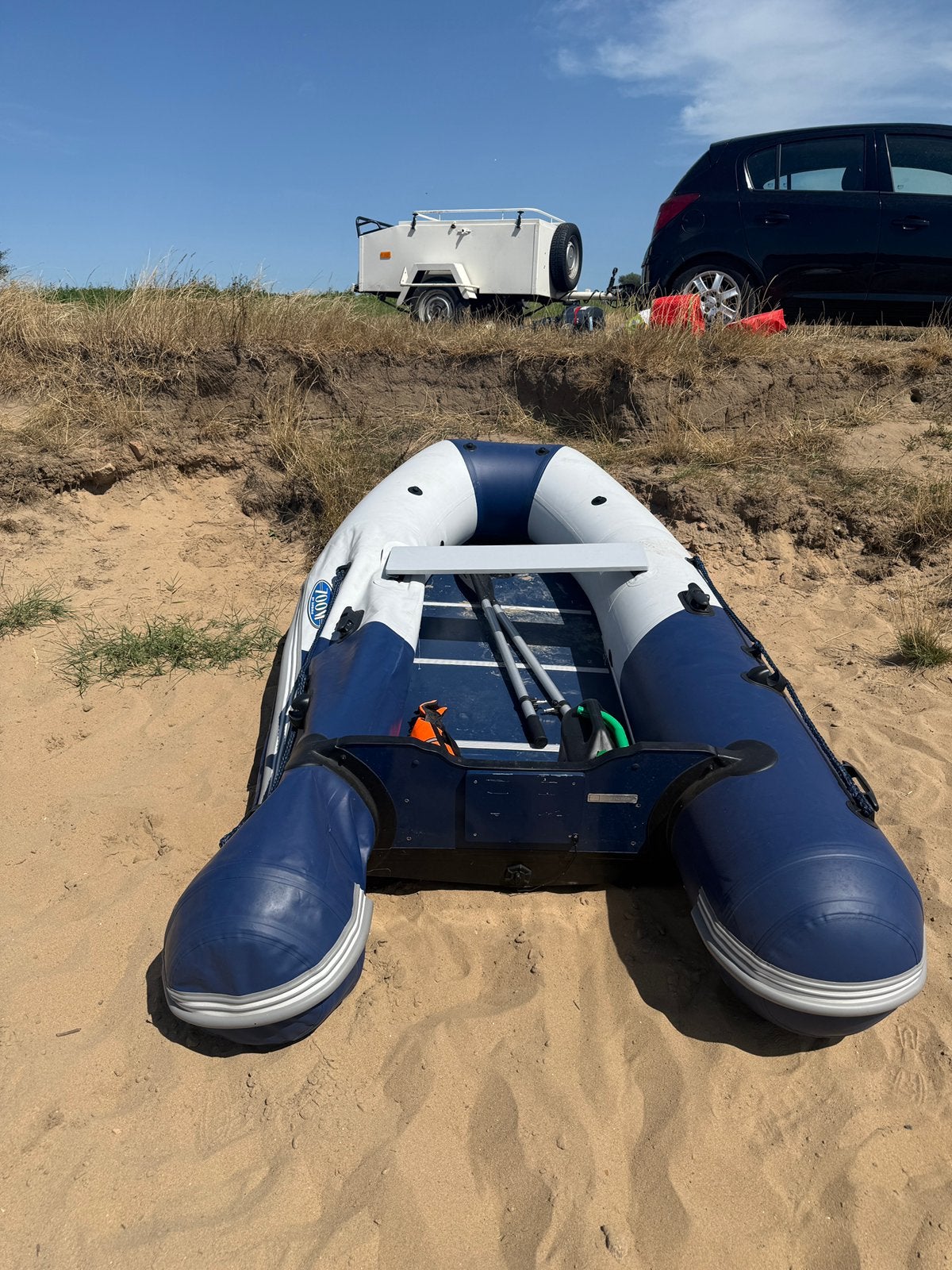 Zodiac zoom 310 s rubberboot (lek), Ophalen, Gebruikt, Overige typen, Motorboot