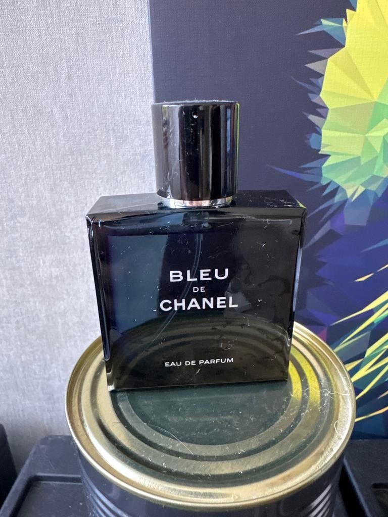 Bleu de Chanel Eau de Parfum - Herengeur 50 ml, Sieraden, Tassen en Uiterlijk, Uiterlijk | Parfum, Ophalen of Verzenden, Zo goed als nieuw