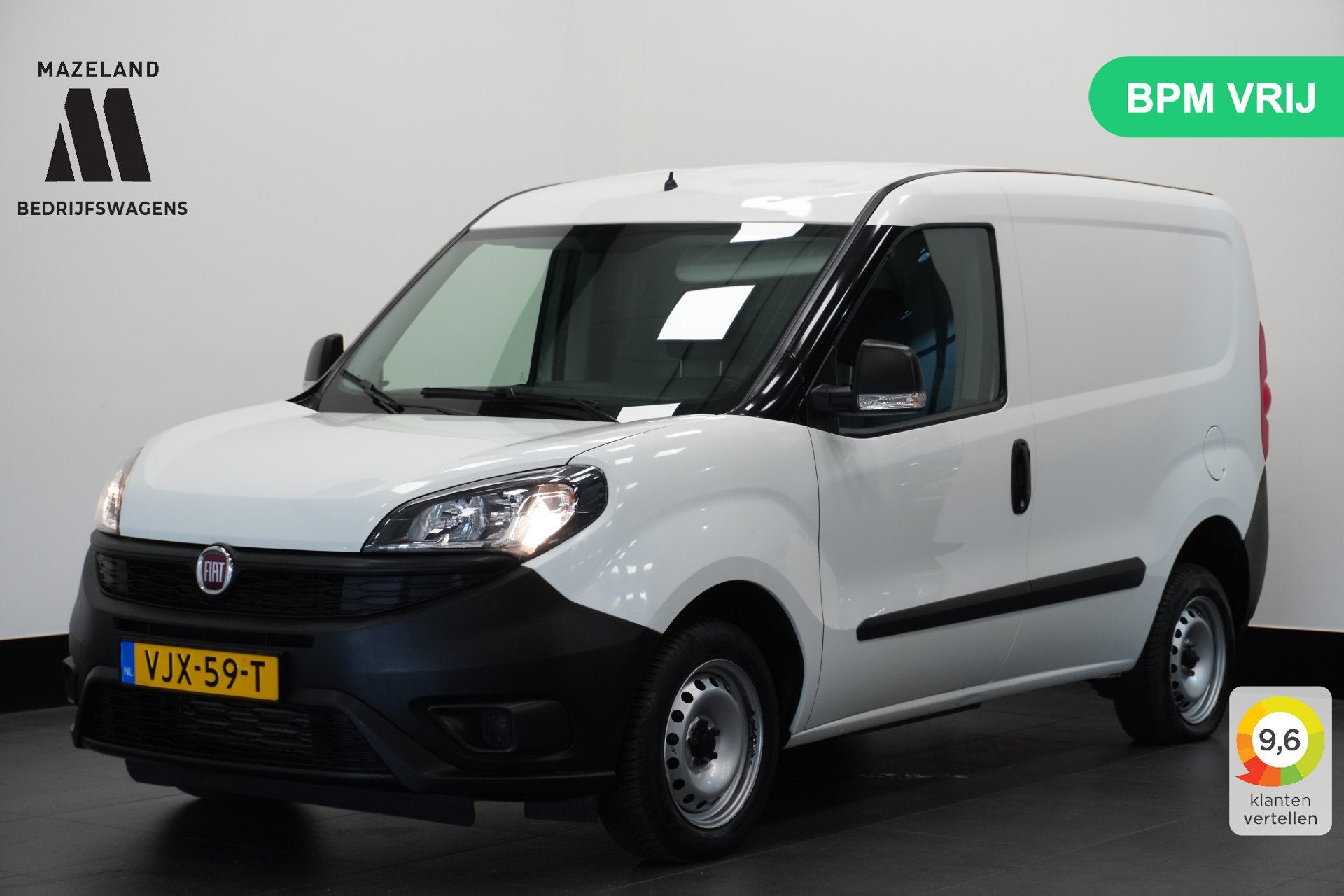 Fiat Doblò Cargo 1.3 MJ EURO 6 - Airco - Start/Stop - NAP -, Voorwielaandrijving, Dealer onderhouden, Stof, Gebruikt