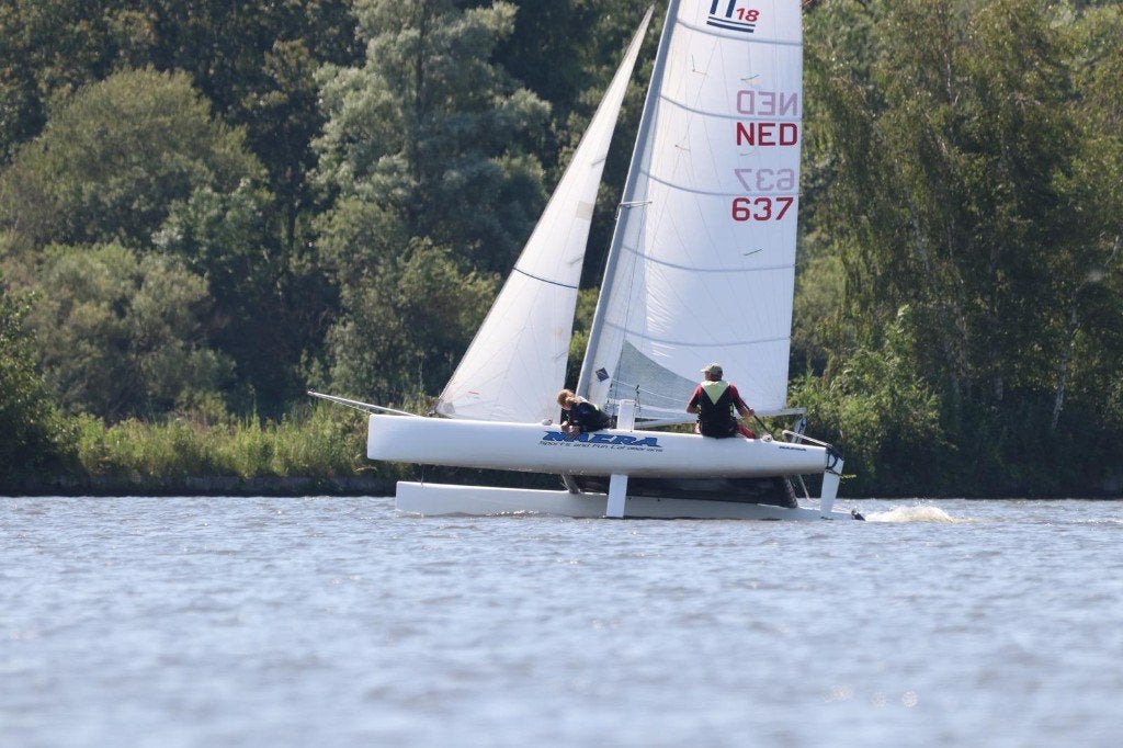 Nacra Inter 18 (F18) 1998, Ophalen, 5 m, 2 m, Nacra