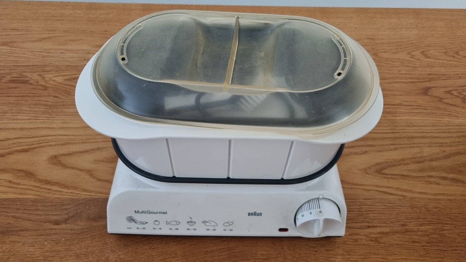 Braun MultiGourmet Stoomkoker - Wit, Kunststof, Gebruikt, Overige typen, Met deksel