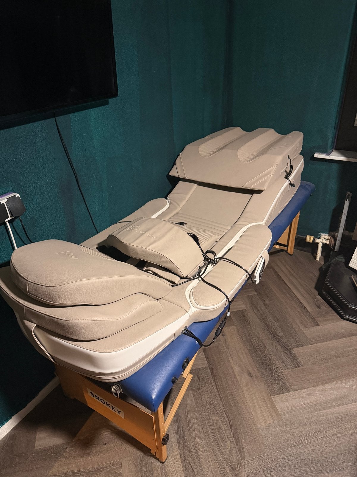 HHP AnduMedic 3 Home - Compleet massagesysteem met infrarood, Sport en Fitness, Ophalen, Gebruikt, Massagetafel