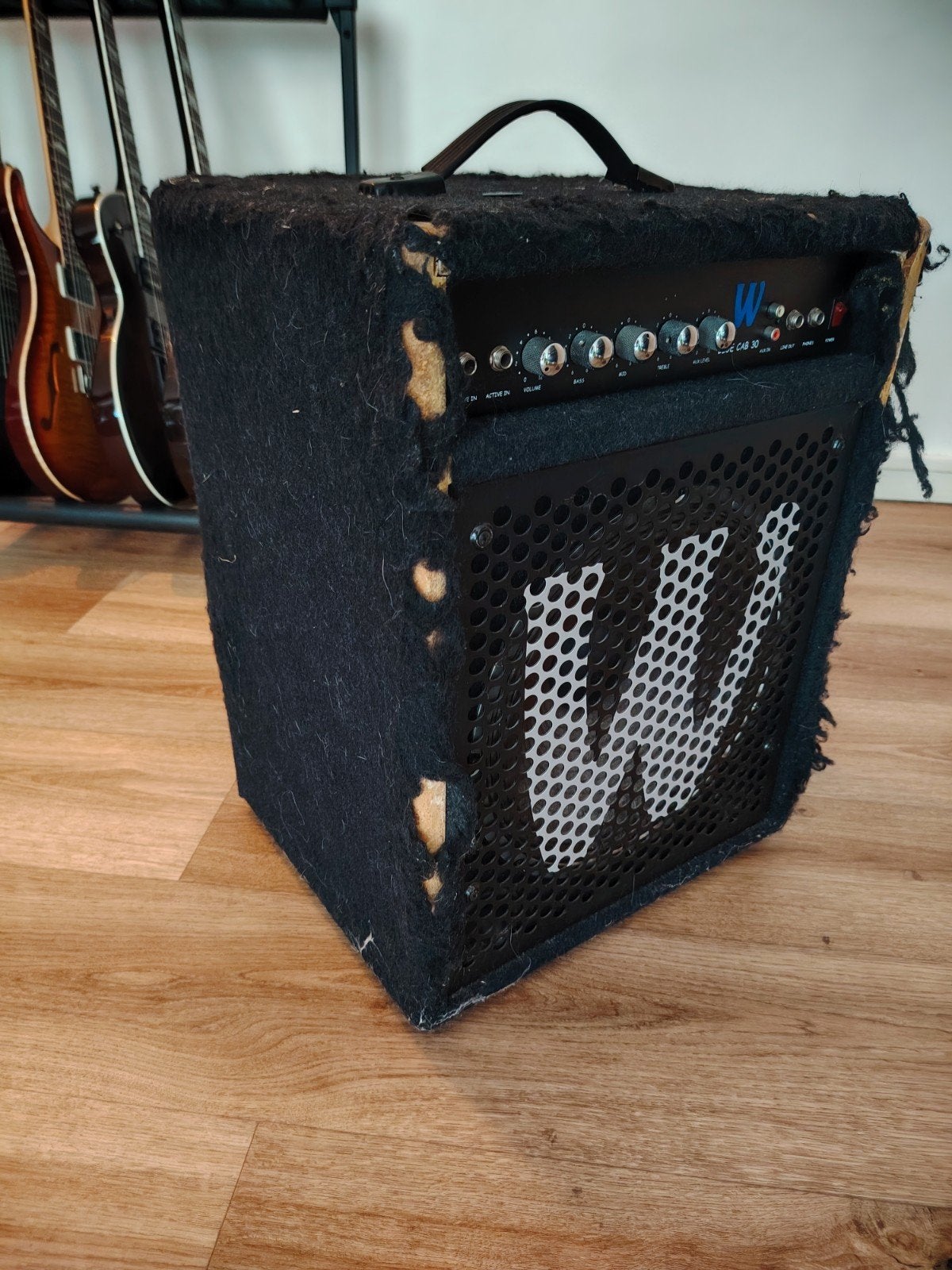 Warwick Blue Cab 30, Ophalen, Gebruikt, Basgitaar, Minder dan 50 watt