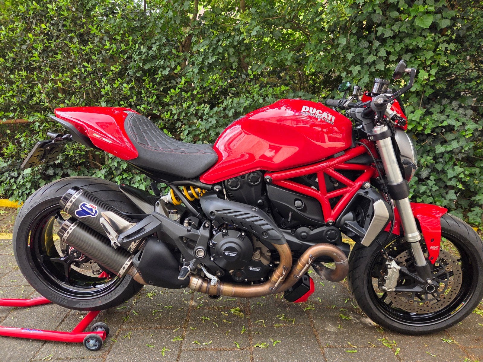 Ducati monster 1200. Nieuwe Desmo beurt. Veel extra's!, Motoren, Particulier, Meer dan 35 kW, 1200 cc, Handgeschakeld