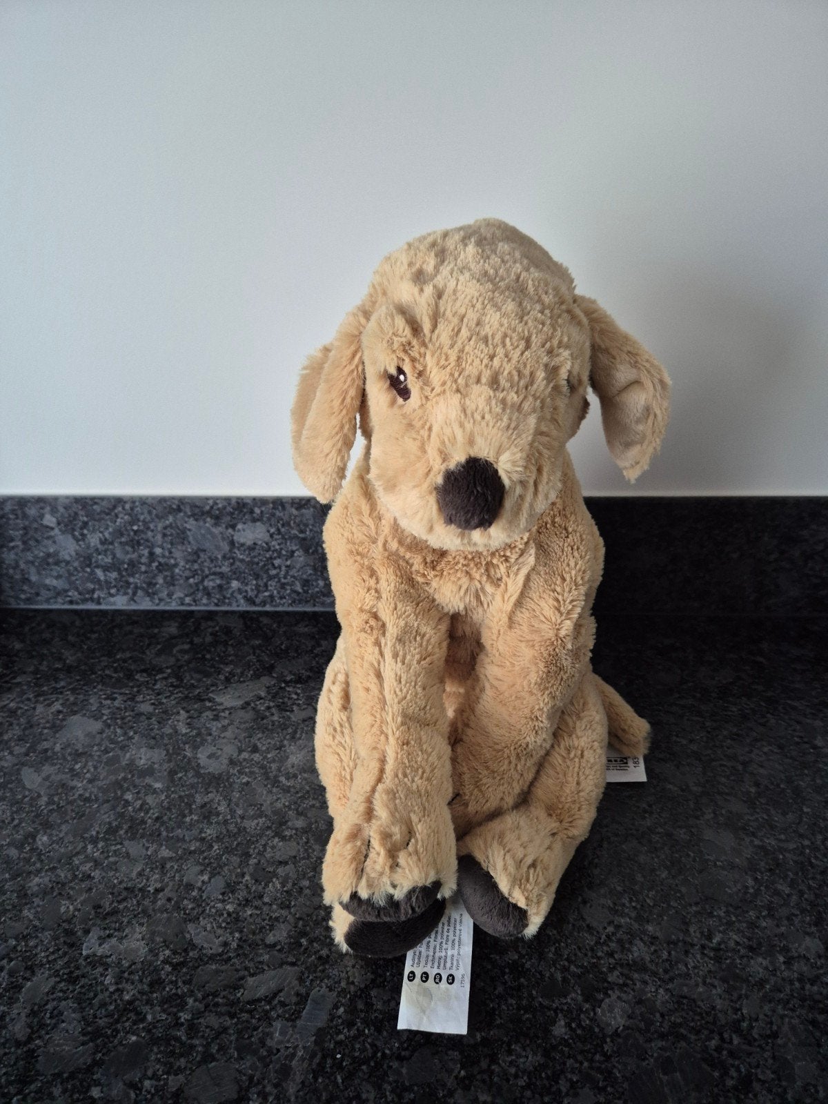 IKEA - Knuffel Hond Gosig Golden, Ophalen of Verzenden, Zo goed als nieuw, Hond