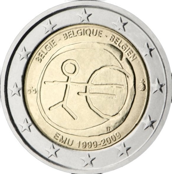 Euromunten, Postzegels en Munten, Ophalen of Verzenden, België, 2 euro, Losse munt