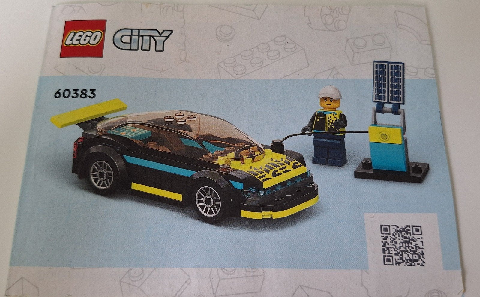 Lego City 60383 Elektrische Sportwagen met Oplaadpunt, Compleet, City, Lego, Ophalen of Verzenden