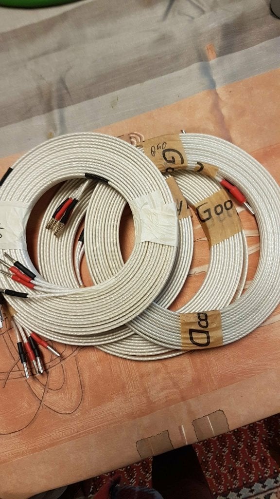 luispeaker kabel, Ophalen of Verzenden, Gebruikt, 5 tot 10 meter, Luidsprekerkabel