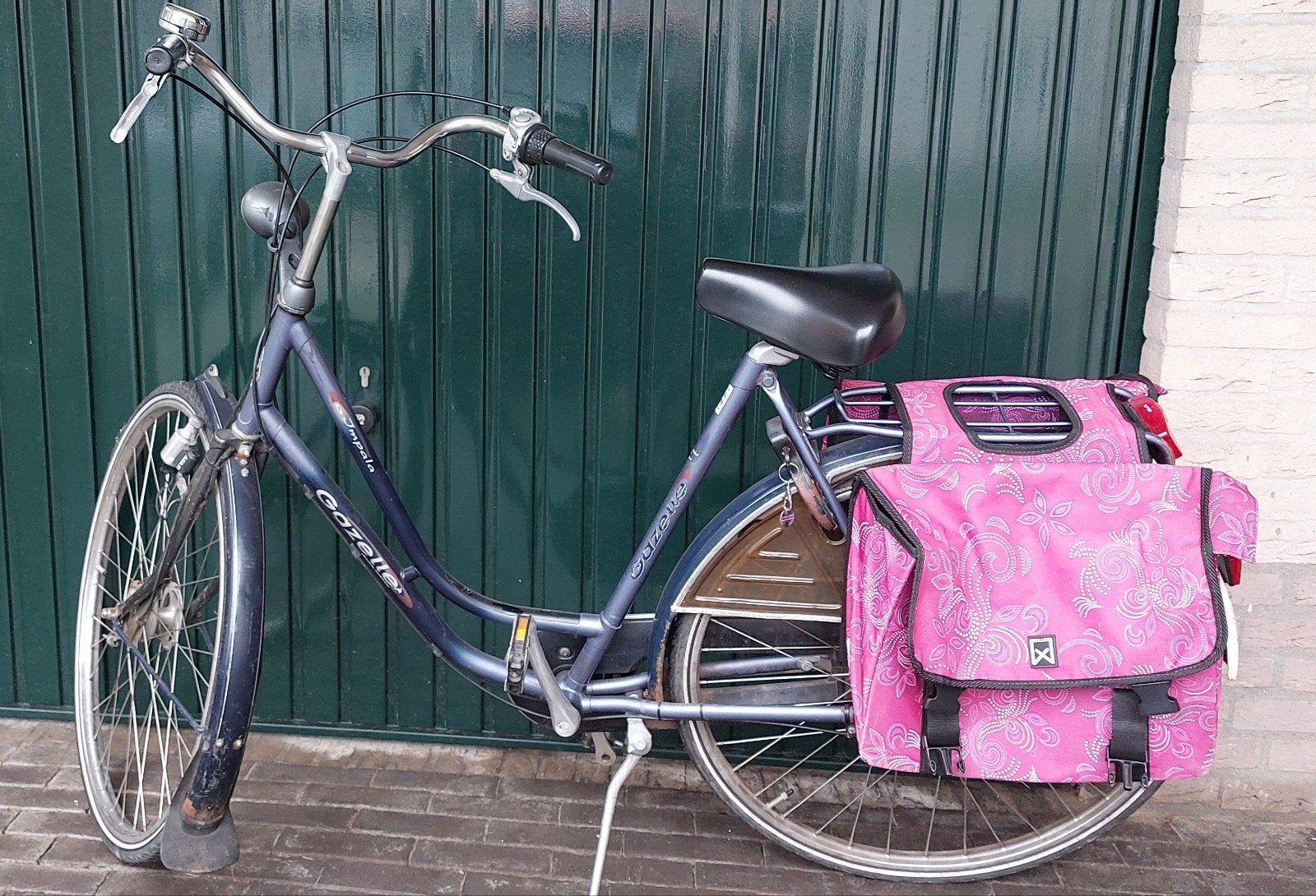 Gazelle Impala damesfiets grijsblauw 53 cm lagere instap, Fietsen en Brommers, Ophalen, (Extra) lage instap, Gazelle, Trommelrem