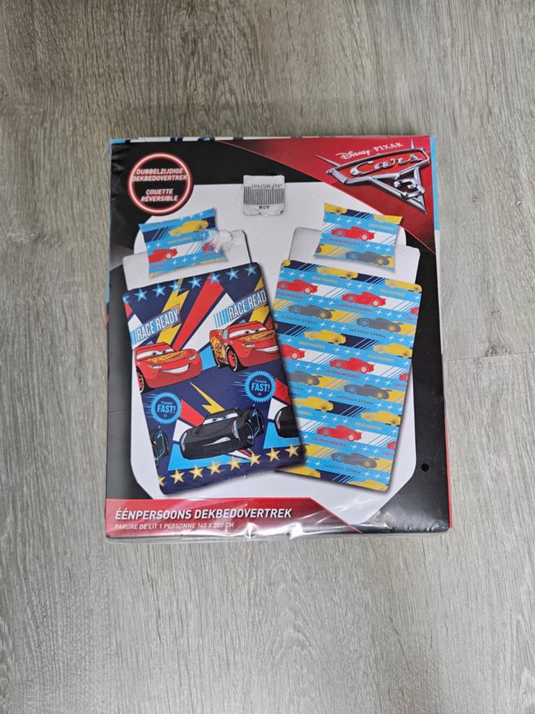 Nieuw Disney Pixar Cars Eenpersoons Dekbedovertrek, Ophalen, Eenpersoons, Blauw, Dekbedovertrek