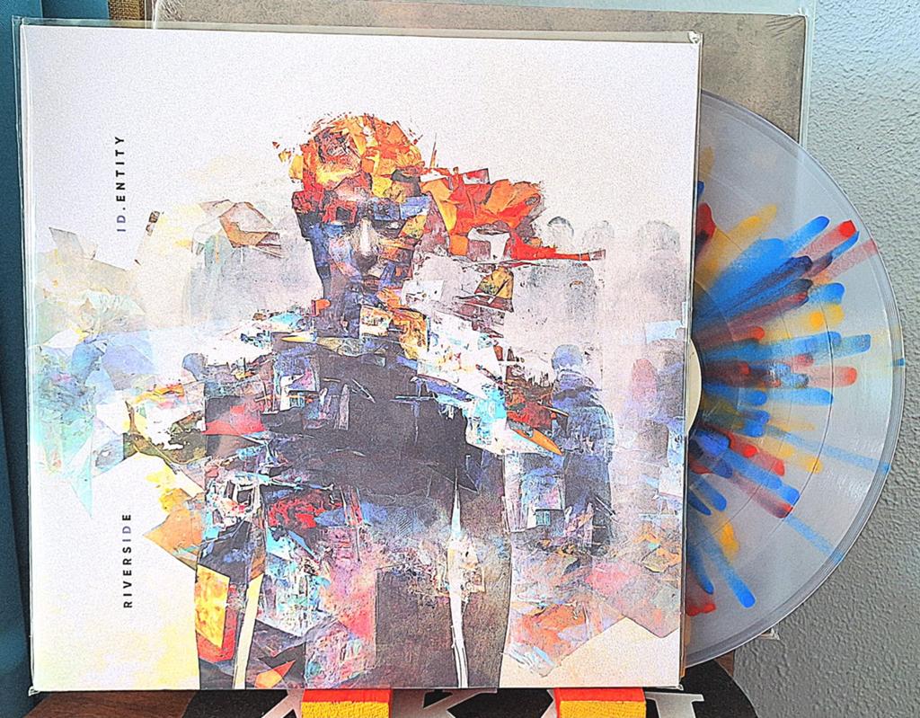 RIVERSIDE ID.ENTITY SPLATTER VINYL, Cd's en Dvd's, Vinyl | Rock, Zo goed als nieuw, Dubbel-LP, Progressive, 12 inch, Ophalen of Verzenden