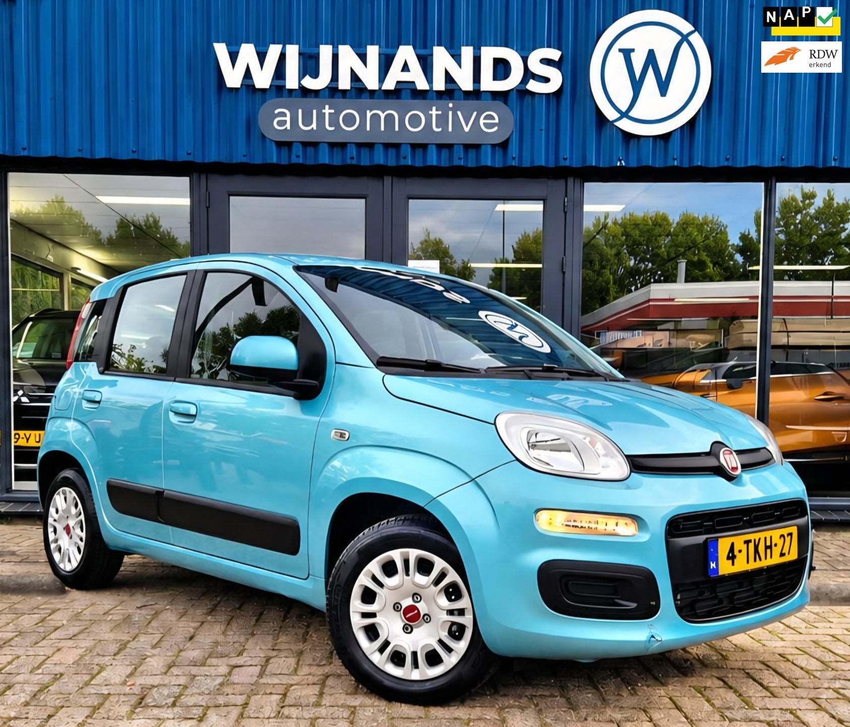 Fiat Panda 0.9 TwinAir Edizione Cool Airco Automaat Elek Raa, Auto's, Dealer onderhouden, 40 €/maand, Panda, Origineel Nederlands