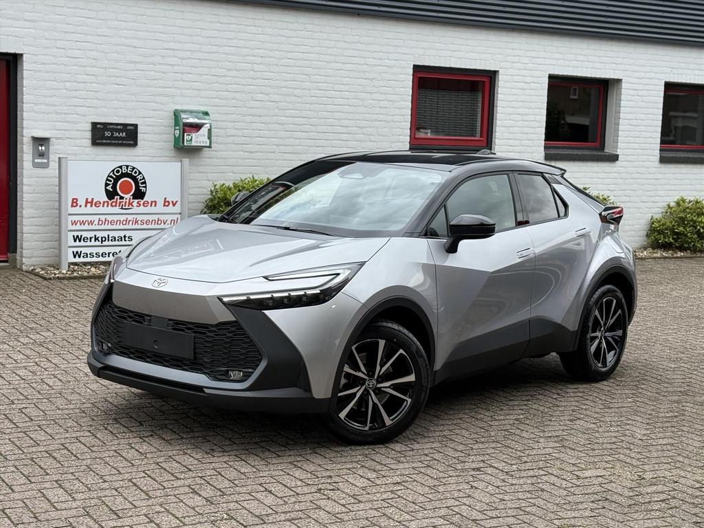 TOYOTA C-Hr 2.0 High Power PHEV 223pk CVT Dynamic/ Silver me, Stof, Zwart, 4 cilinders, Plug-in hybride