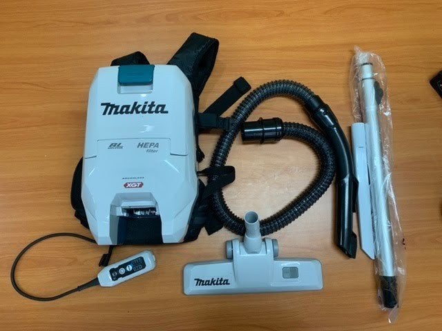 Makita VC008G Rug stofzuiger 40V nieuw in doos, Witgoed en Apparatuur, Stofzuigers, Stofzak, Ophalen of Verzenden, Industriële stofzuiger