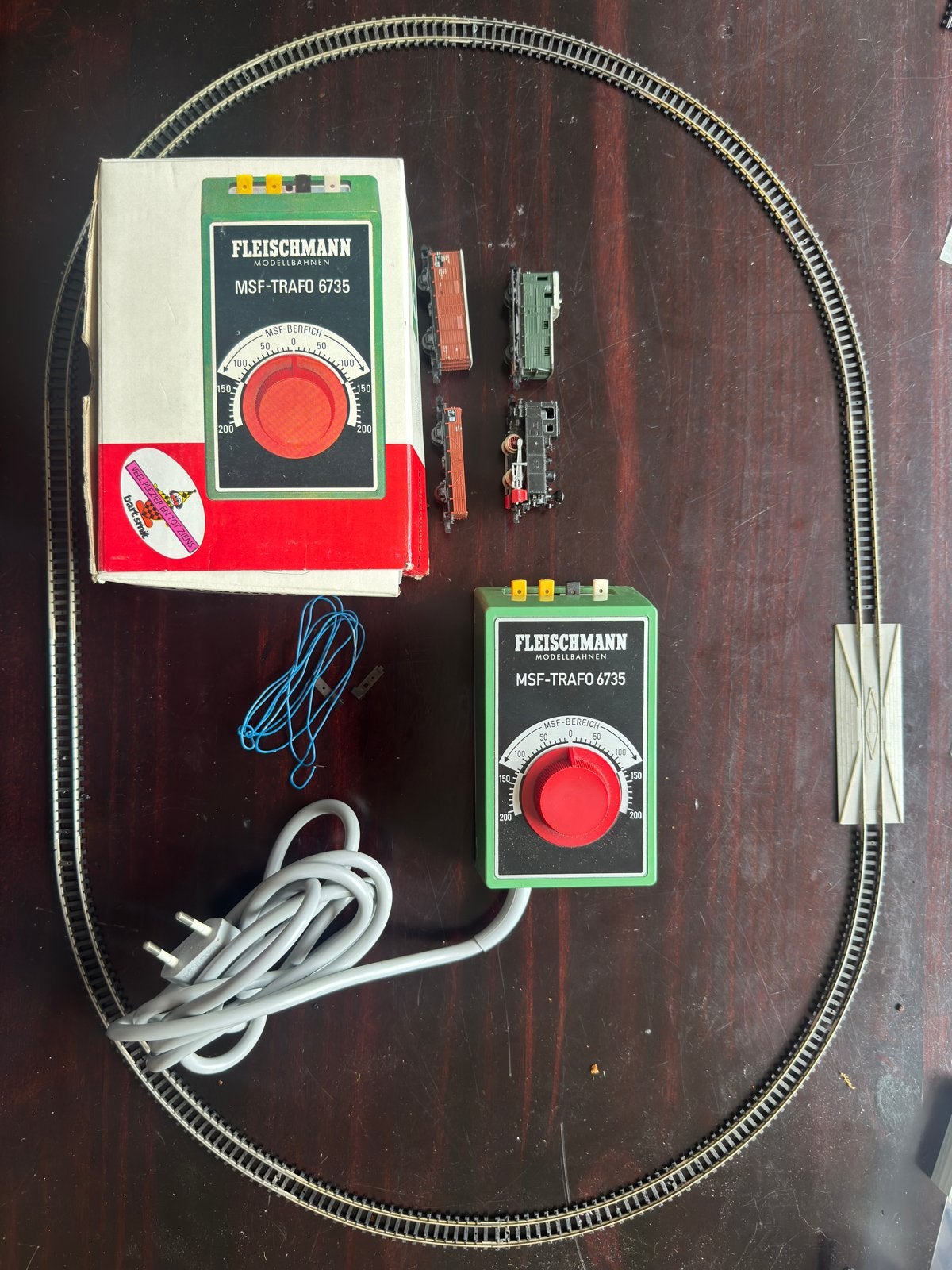 Fleischmann Piccolo/Minitrix Startset | 1/160 N spoor, Hobby en Vrije tijd, Gelijkstroom, Fleischmann, Ophalen of Verzenden, Analoog