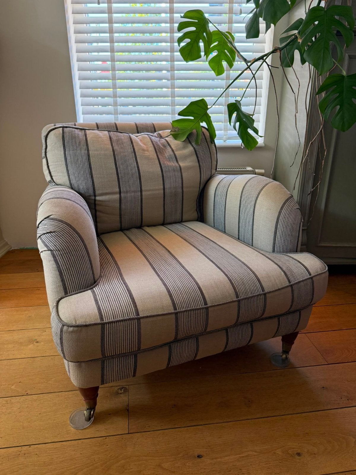 Super comfortabele Hertford fauteuil, Ophalen, Klassiek, Comfortabel, 75 tot 100 cm, Zo goed als nieuw