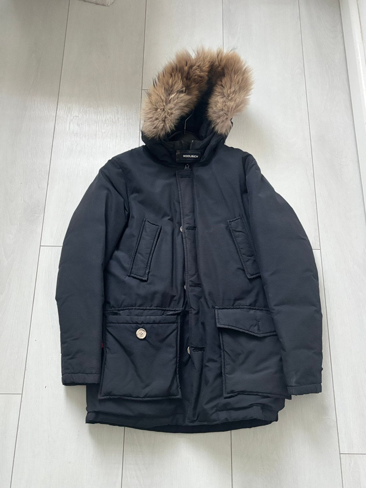 Woolrich Kinderjas, Ophalen of Verzenden, Zo goed als nieuw, Overige maten, Zwart