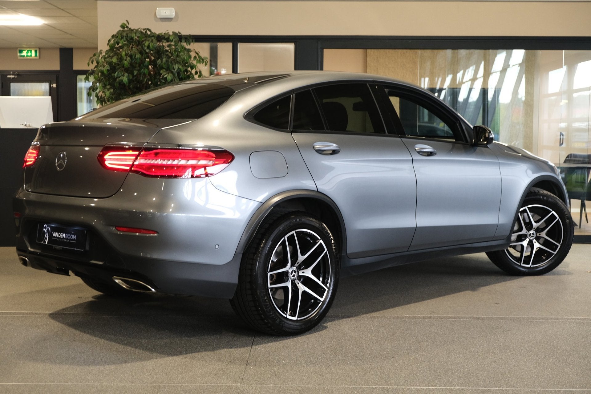 Mercedes-Benz GLC-klasse Coupé 250 4MATIC AMG DCT Navi Lede, Automaat, Gebruikt, Zwart, Bedrijf