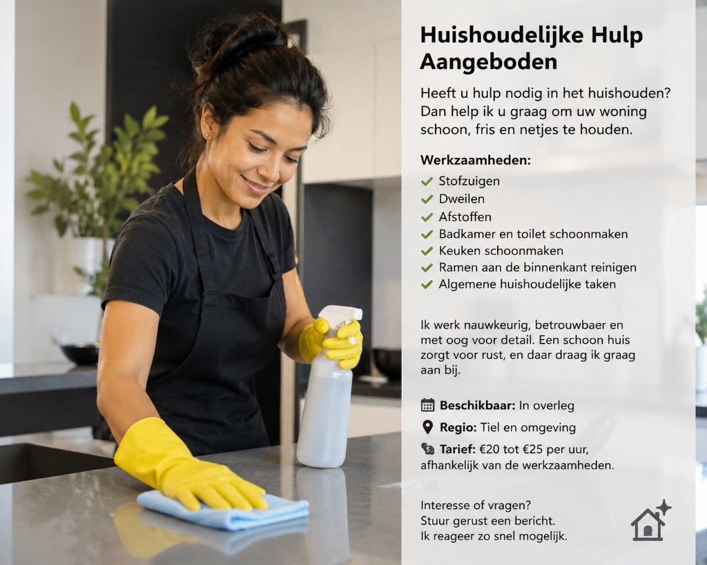 Huishoudelijk hulp, Vanaf 10 jaar, Overige vormen