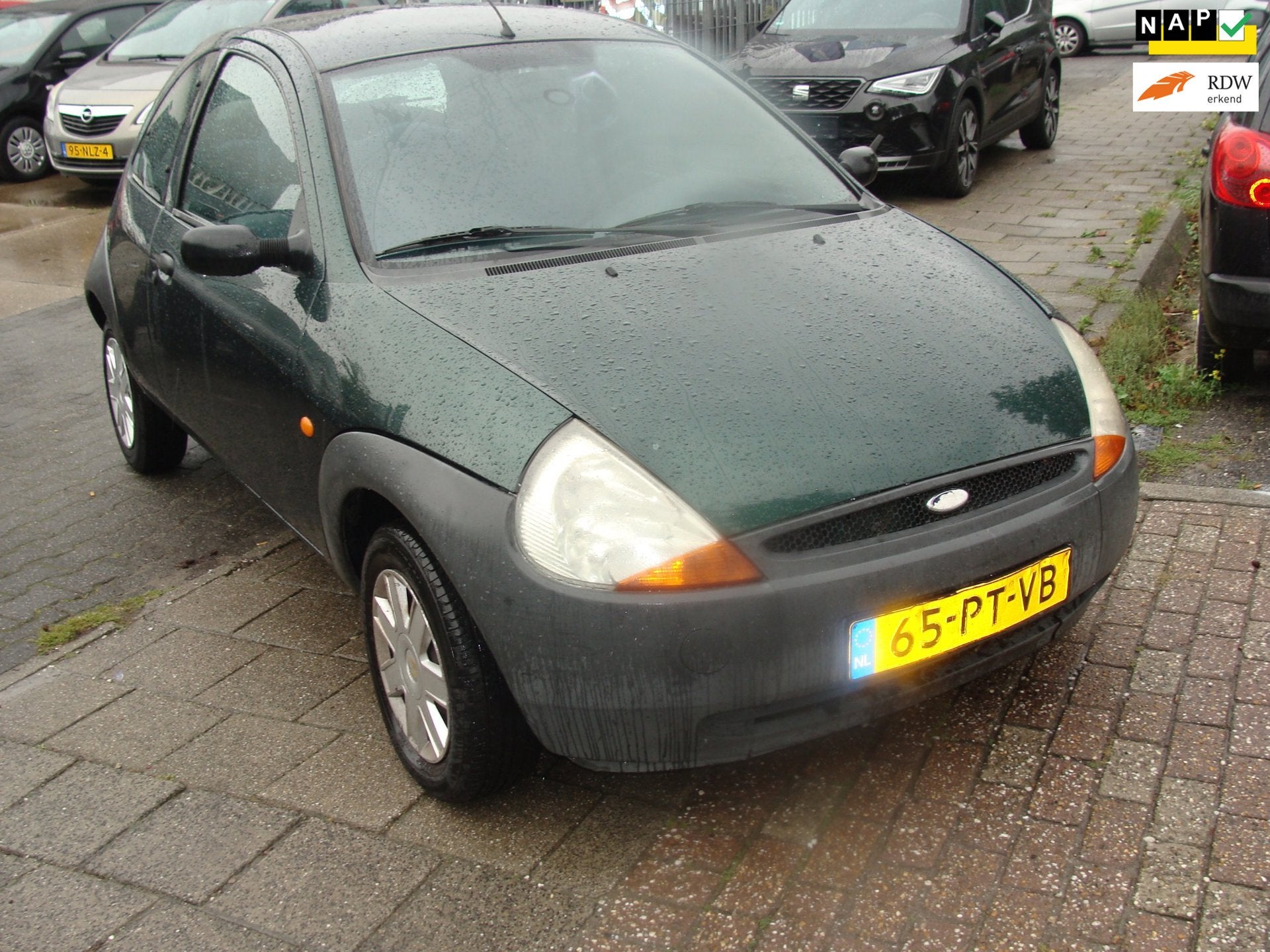 Ford Ka 1.3 Style st bekr cv (zuinig)nl auto nap apk, Voorwielaandrijving, 1299 cc, Gebruikt, 4 cilinders
