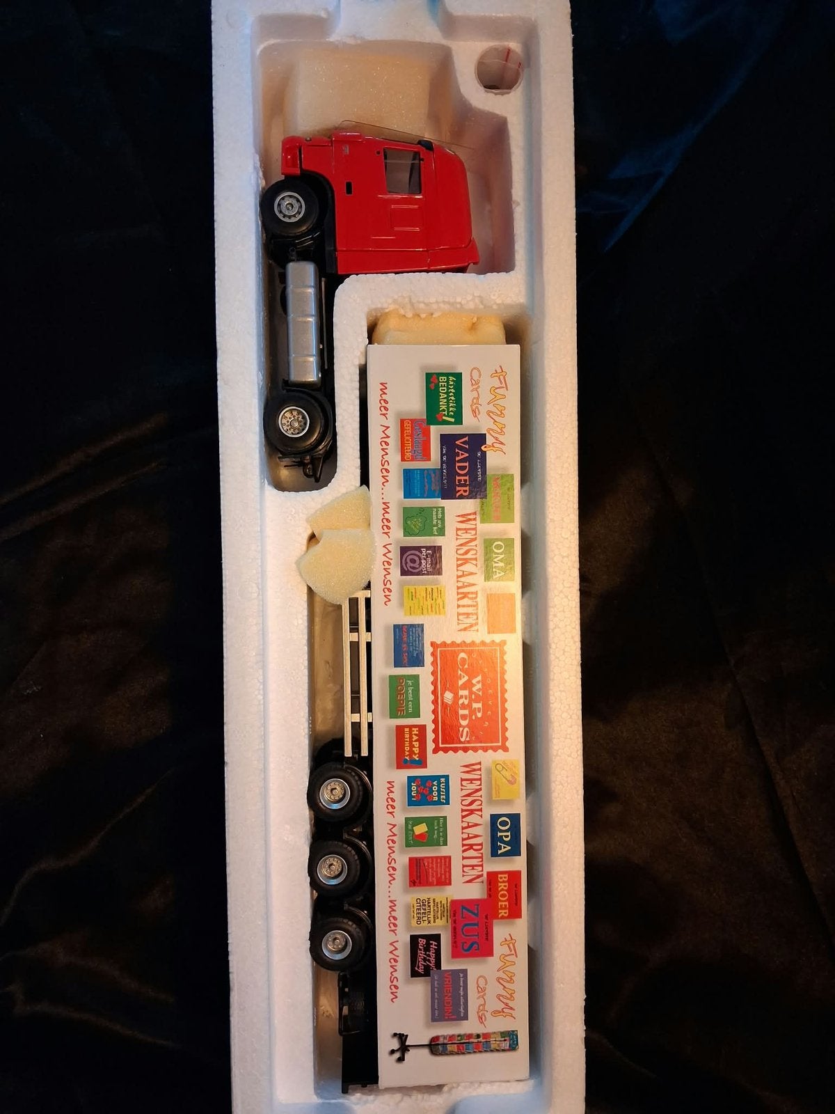 Liontoys daf 105 ssc, Ophalen of Verzenden, Zo goed als nieuw, Bus of Vrachtwagen, Lion Toys