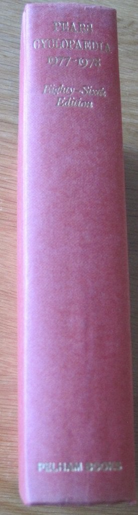 Pears Encyclopaedia 1977 - 1978 - 86e editie, Boeken, Encyclopedieën, Gelezen, Ophalen of Verzenden, Los deel, Overige onderwerpen