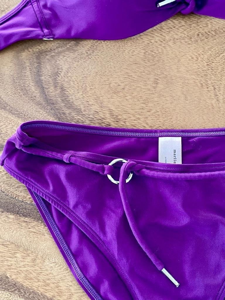 J411 Marlies Dekkers mt. 75C push-up bikini paars maat 36/38, Marlies Dekkers, Paars, Ophalen of Verzenden, Zo goed als nieuw