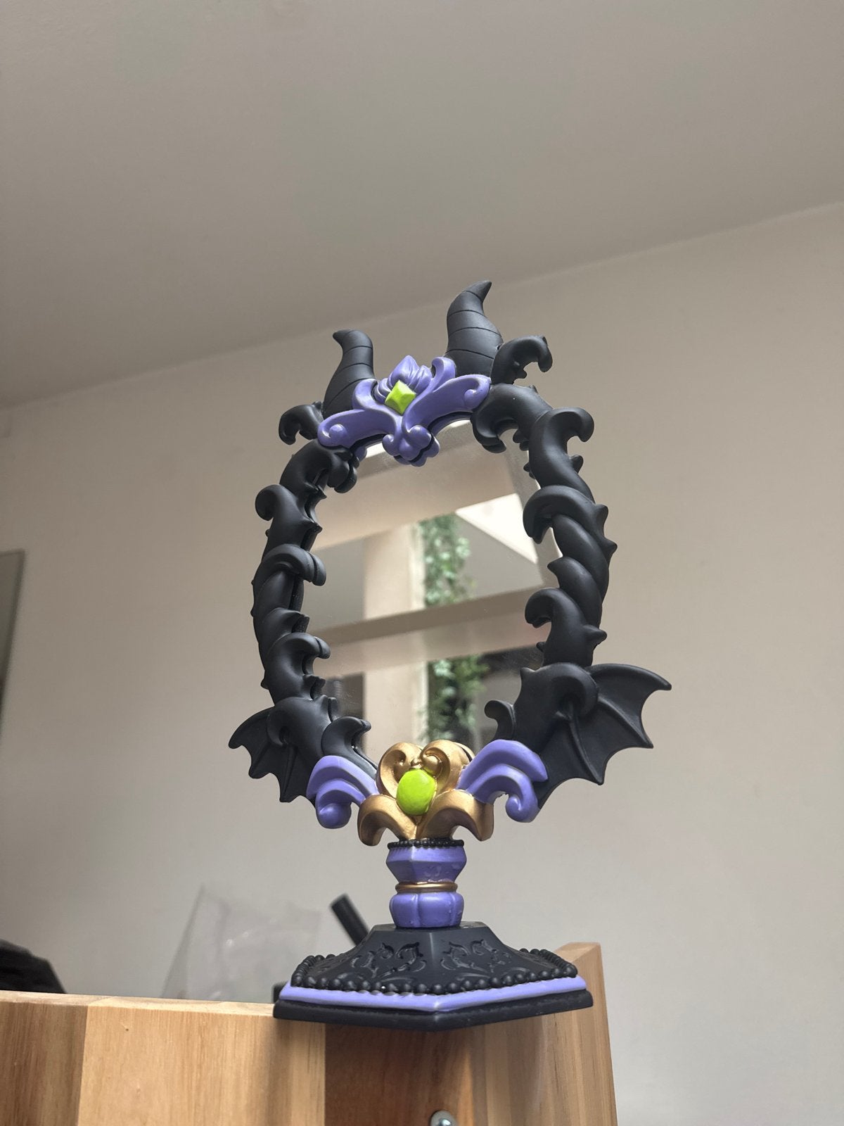 Disney Maleficent spiegel - Uniek en decoratief, Minder dan 50 cm, Ophalen of Verzenden, Zo goed als nieuw, Minder dan 100 cm