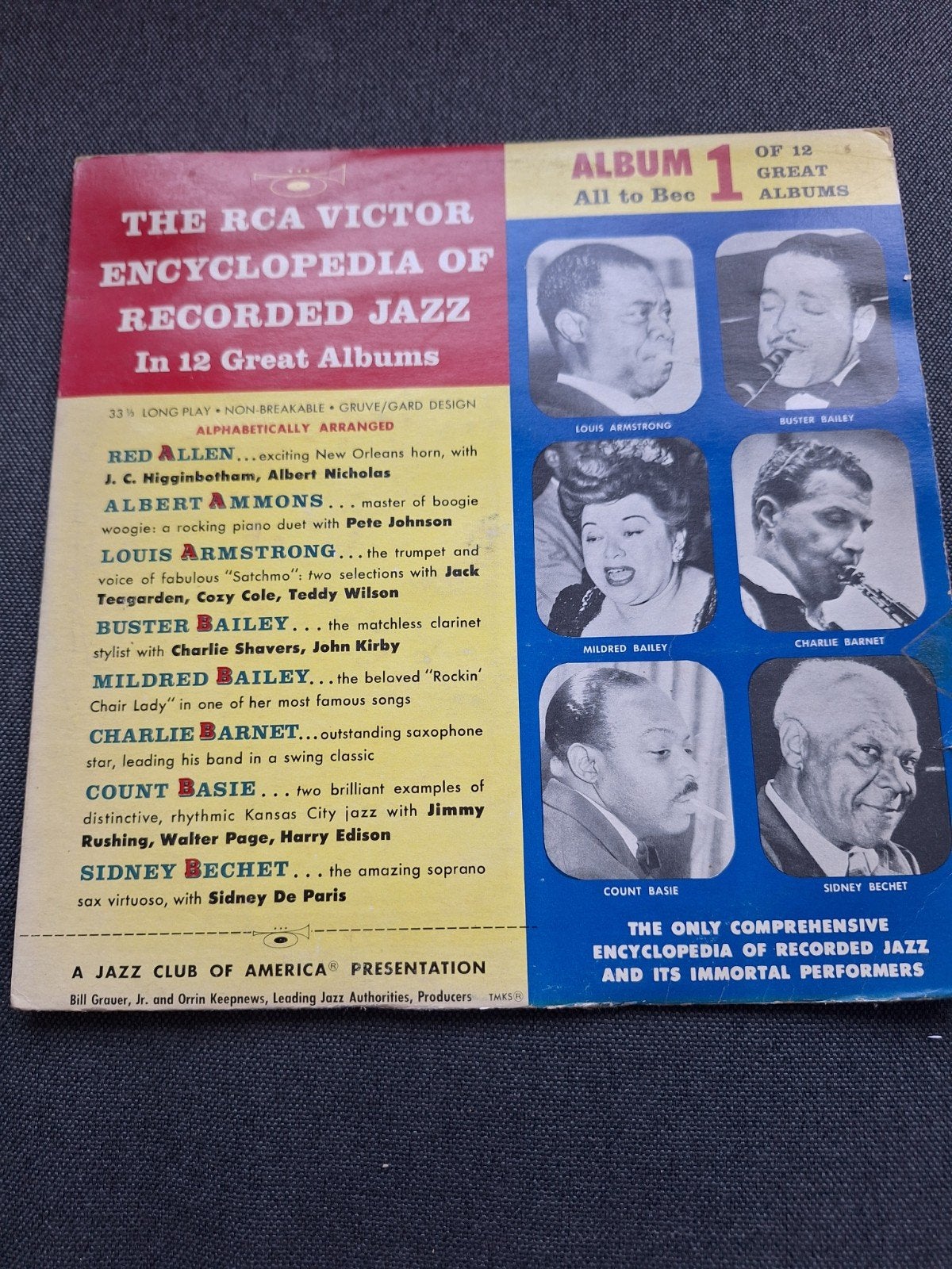 RCA Victor Encyclopedia of Recorded Jazz - Album 1, Ophalen of Verzenden, Gebruikt, Jazz, Album