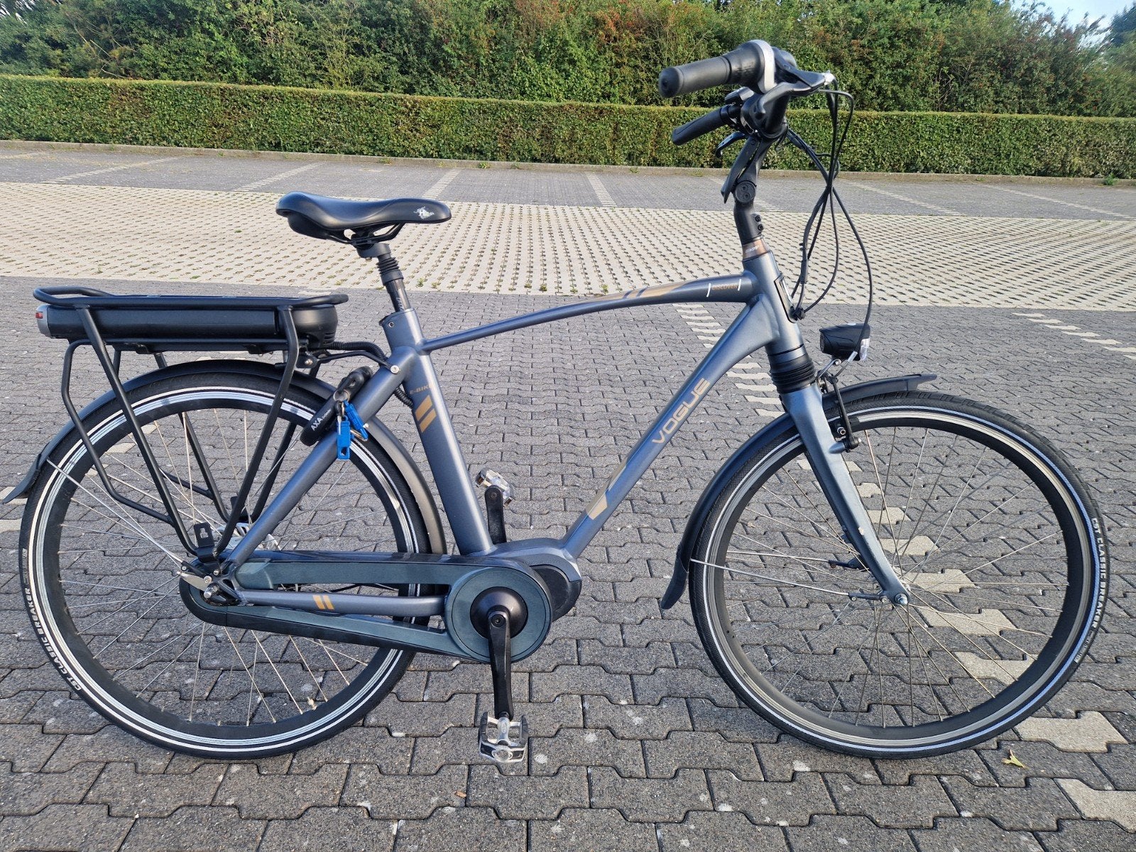 ELEKTRISCHE VOGUE DISCOVER (ANTILEK BANDEN), Fietsen en Brommers, 55 tot 59 cm, Ophalen, Zo goed als nieuw, Overige merken