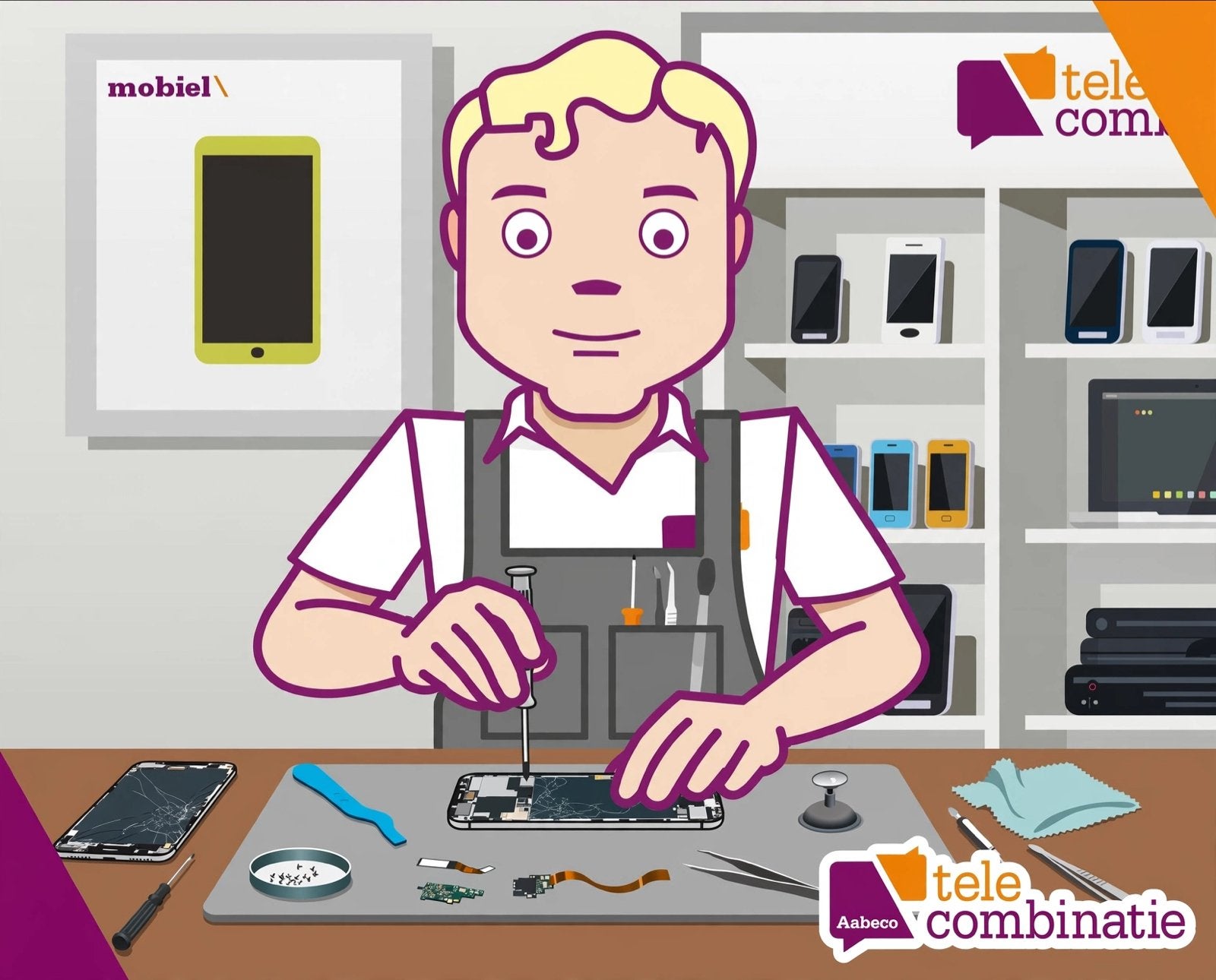 Reparatie service mobiele telefoon Maassluis, Garantie, Mobiele-telefoonreparatie