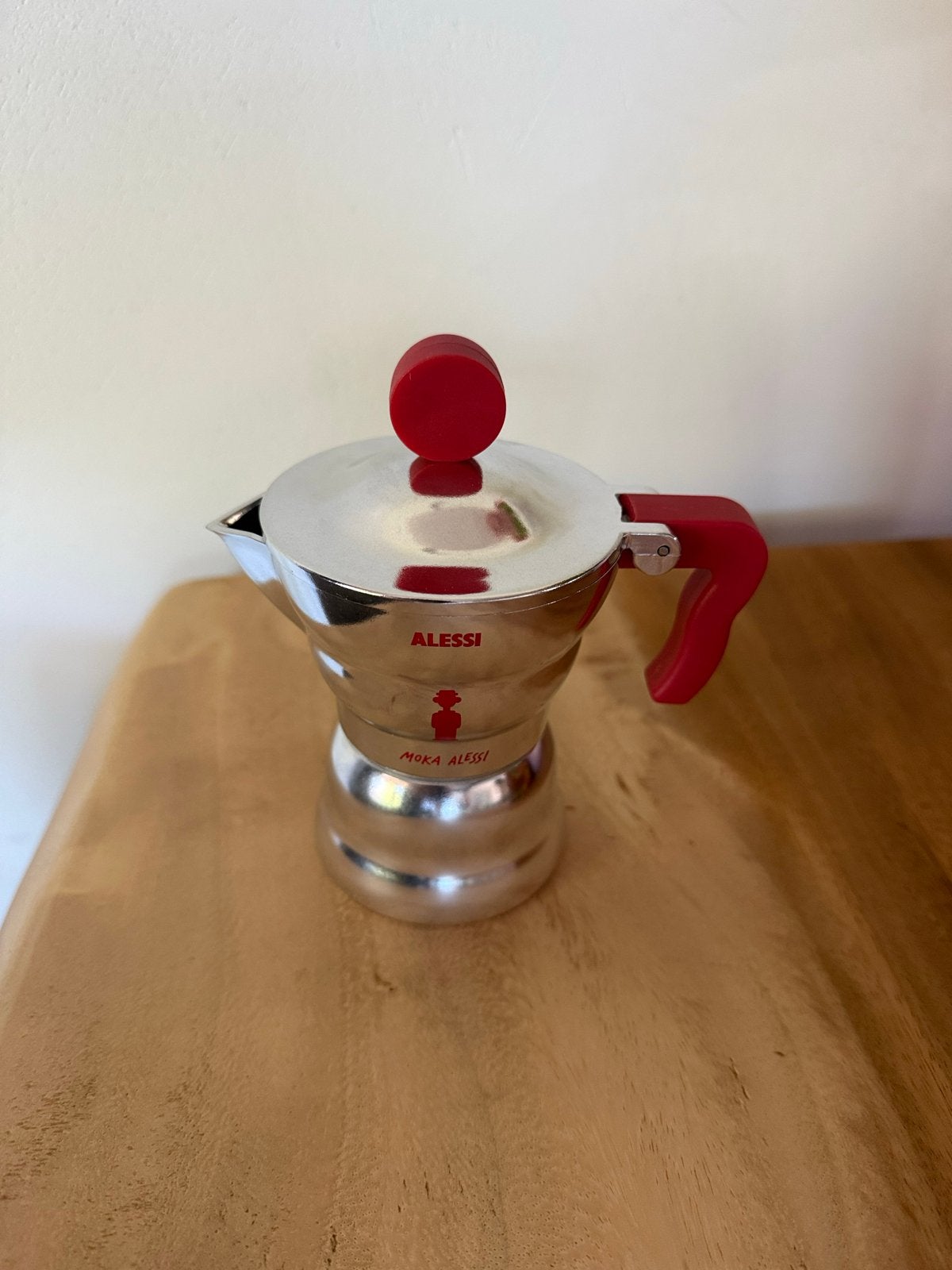 Alessi Moka Special Edition Espressomaker, Espresso apparaat, Nieuw, Gemalen koffie, Ophalen of Verzenden