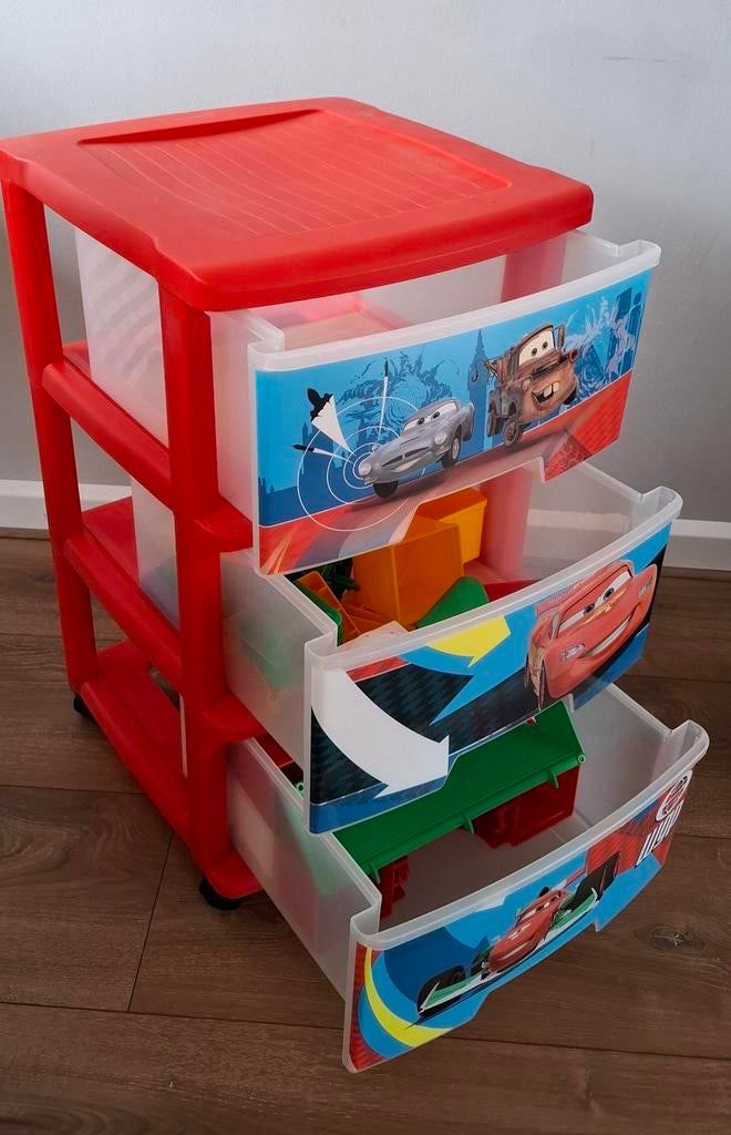 Leuke Disney Cars ladekast, Gebruikt, Minder dan 50 cm, Ophalen, Minder dan 90 cm