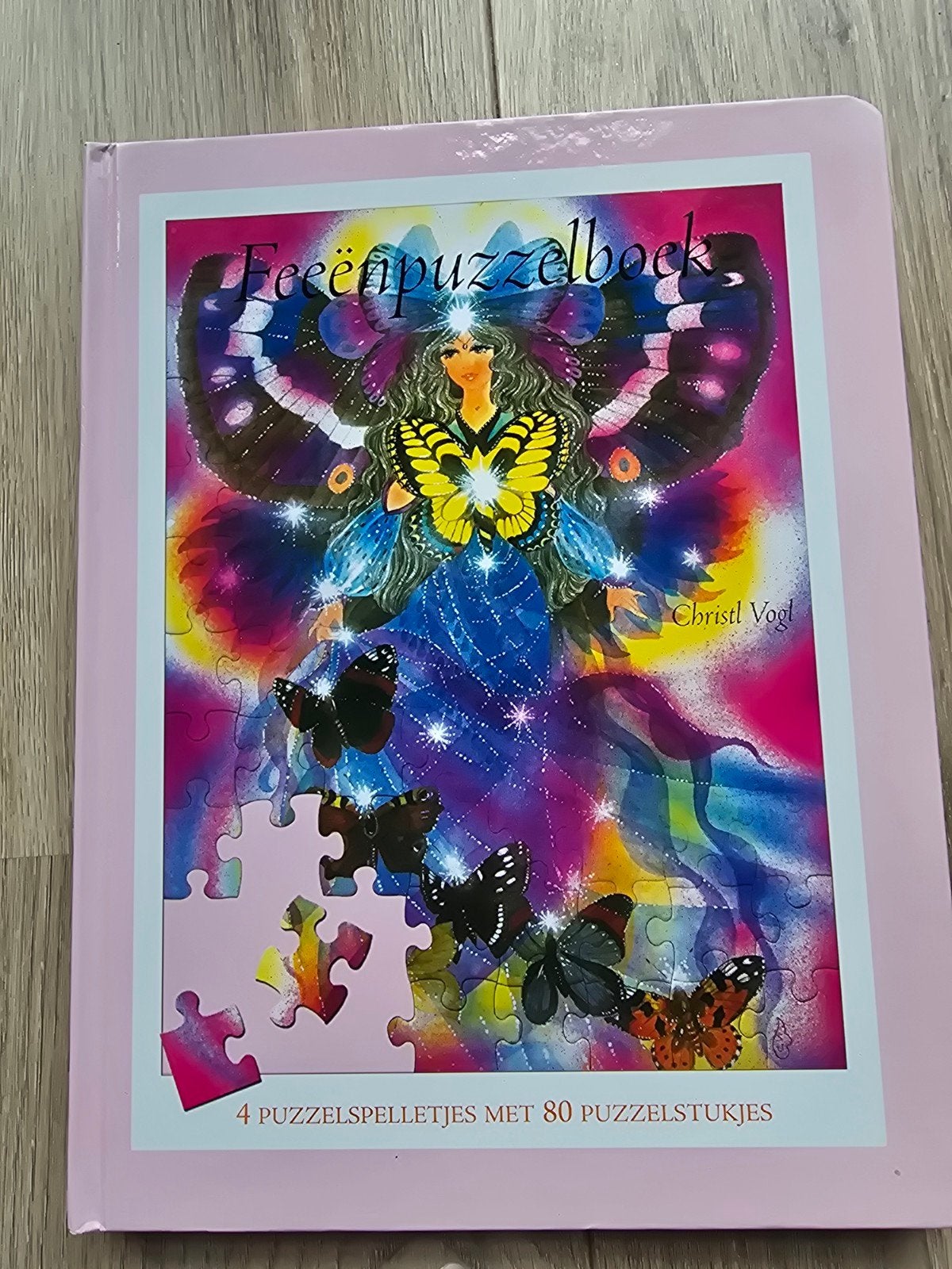 Feeënpuzzelboek - 4 puzzelspelletjes met 80 puzzelstukjes, Ophalen of Verzenden, Zo goed als nieuw, Christl Vogl, Sprookjes