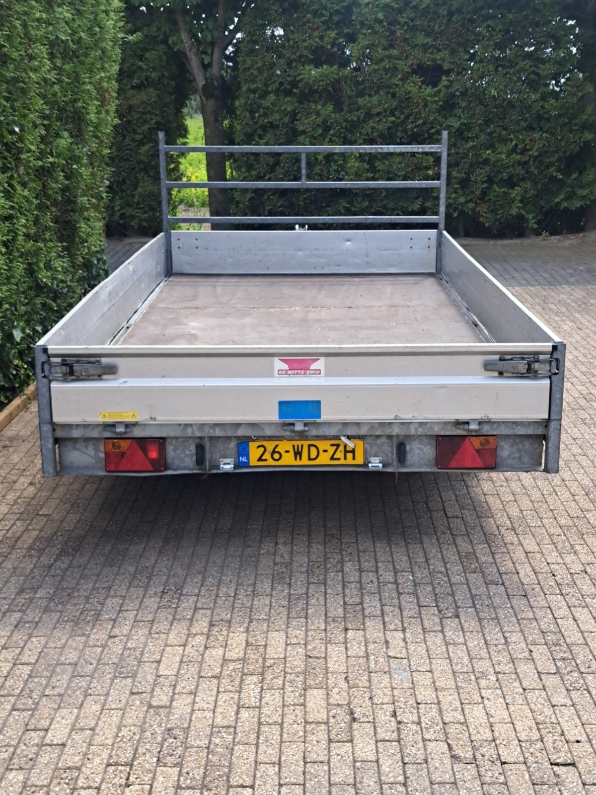 HAPERT MULTITANSPORTER MET ALUMINIUM RIJPLATEN 3250 €, Auto diversen, Aanhangers en Bagagewagens, Ophalen, Gebruikt