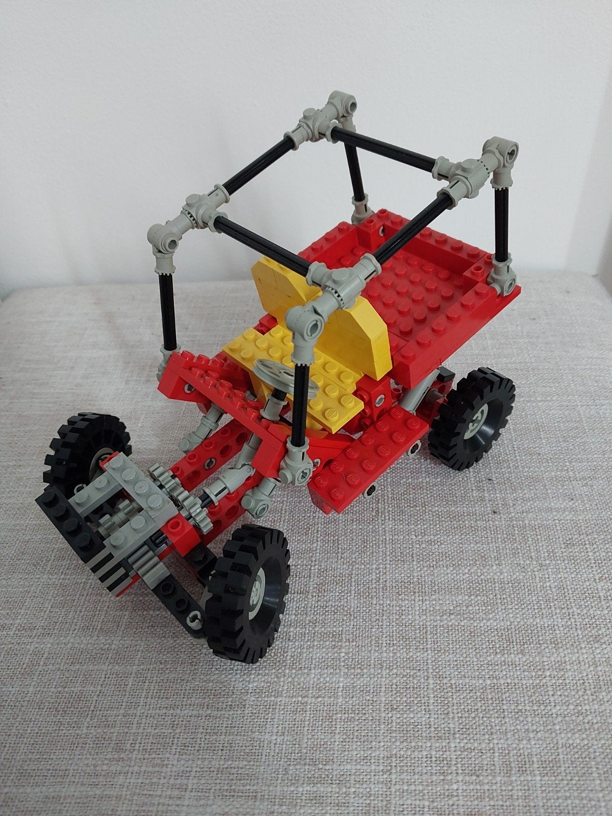 Lego Technic Buggy - Rood met grijze en zwarte accenten, Gebruikt, Lego, Ophalen of Verzenden, Complete set
