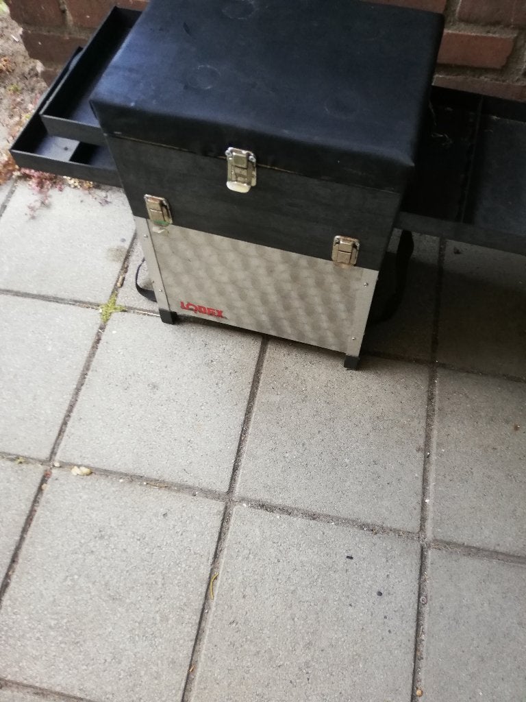 Viskoffer, Watersport en Boten, Ophalen of Verzenden, Gebruikt, Koffer of Tas
