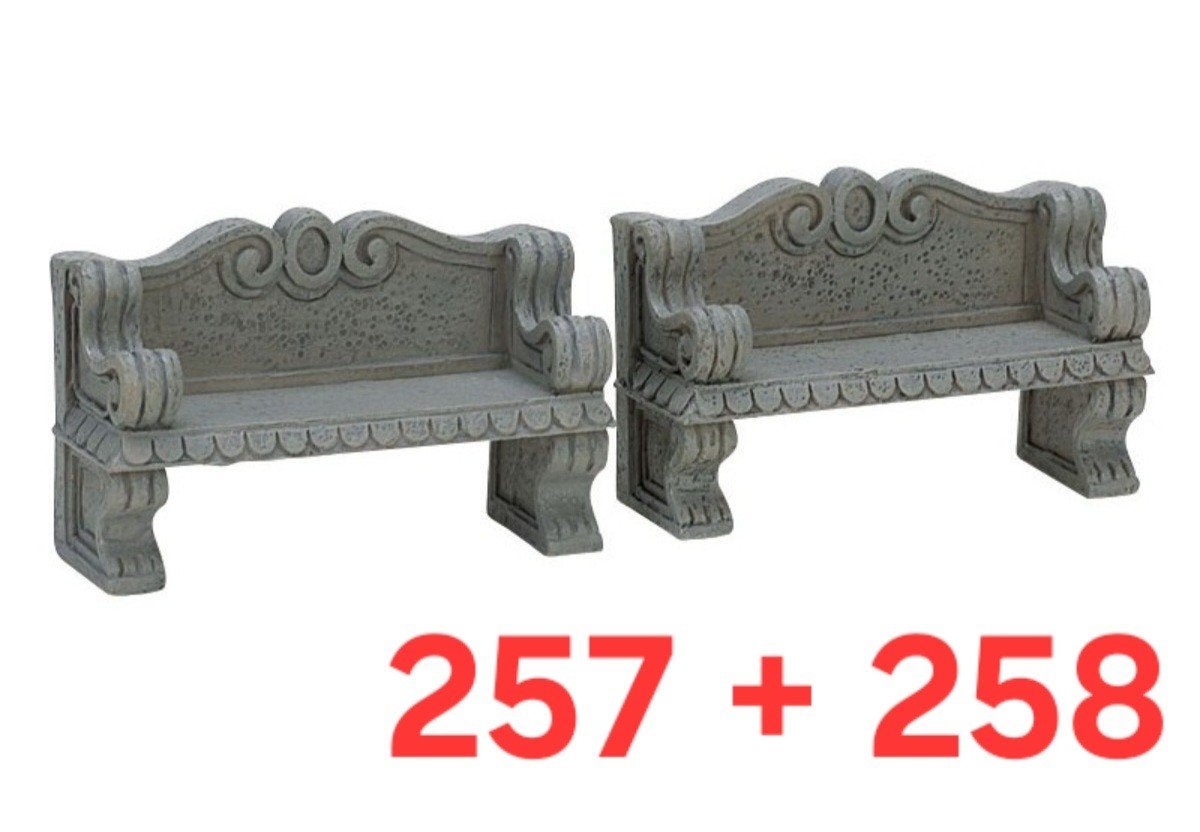 Lemax 74612 stone bench jaar 2007., Ophalen of Verzenden