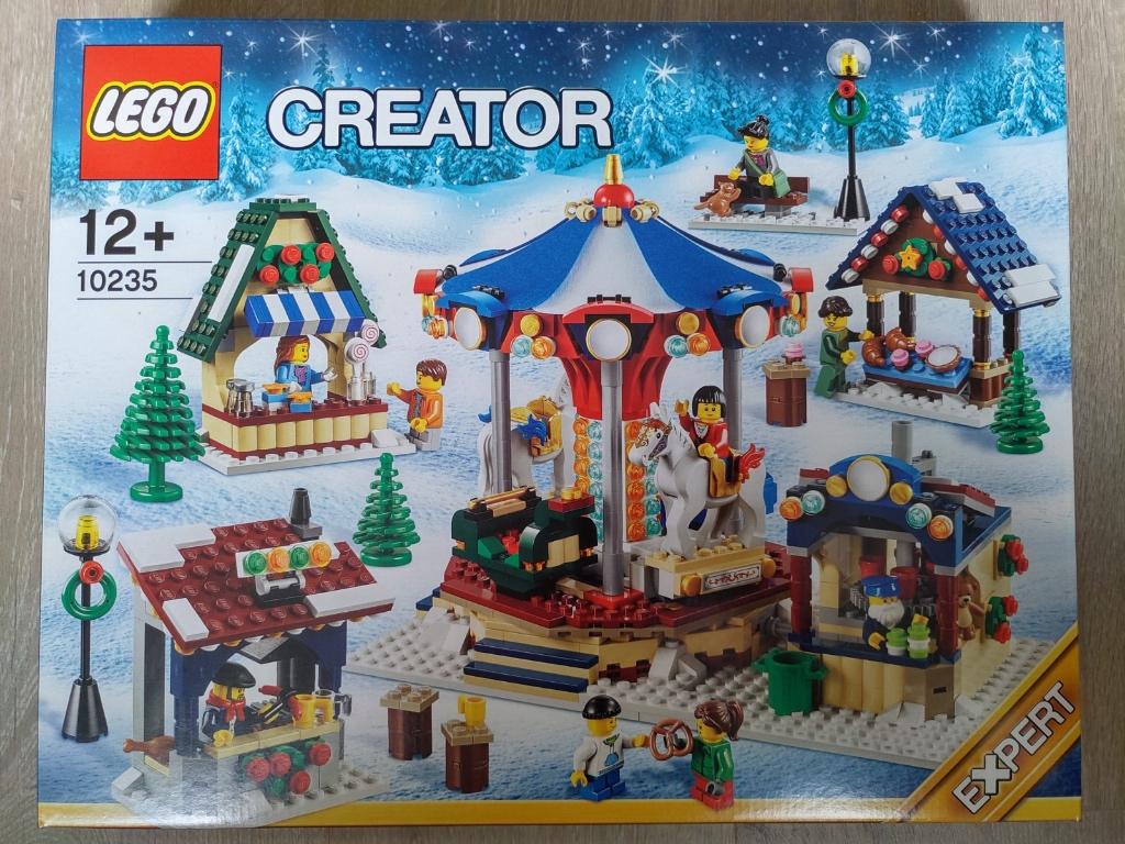 Lego 10235 Winter Dorpsmarkt NIEUW, Kinderen en Baby's, Speelgoed | Duplo en Lego, Lego, Nieuw, Ophalen of Verzenden, Compleet