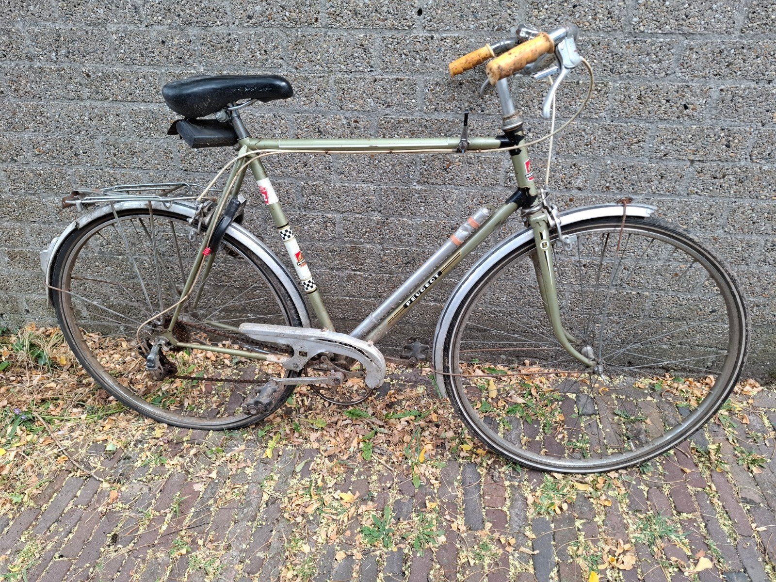 Peugeot P8e racefiets uit 1970 - Gratis af te halen!, Fietsen en Brommers, Fietsen | Oldtimers, Ophalen, Velgrem, Overige merken