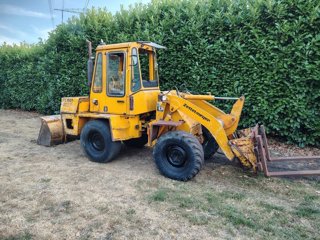 ZETTELMEYER ZL601B SHOVEL / LOADER BAK + VORKEN, Wiellader of Shovel