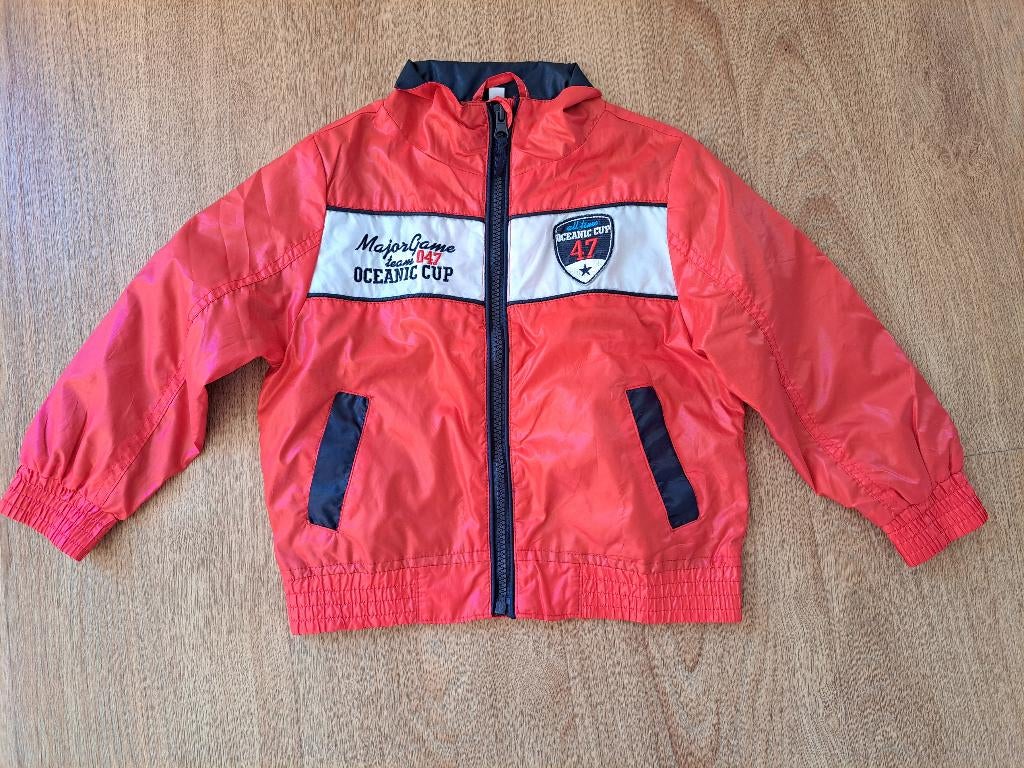 Zomerjas maat 92-98 Rood, Ophalen of Verzenden, Gebruikt, Jongen, Jas