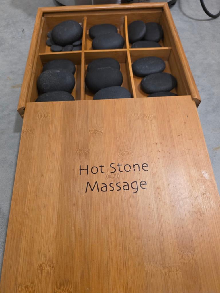 Hot stone massage, Ophalen