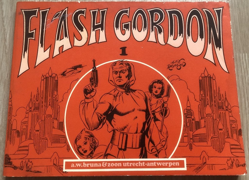 FLASH GORDON -1 - 1972 - STRIPBOEK, Eén stripboek, Ophalen of Verzenden, Zo goed als nieuw