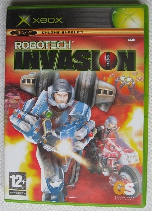 XBOX - Robotech Invasion (met Engelse handleiding), Gebruikt, Vechten, 1 speler, Eén computer