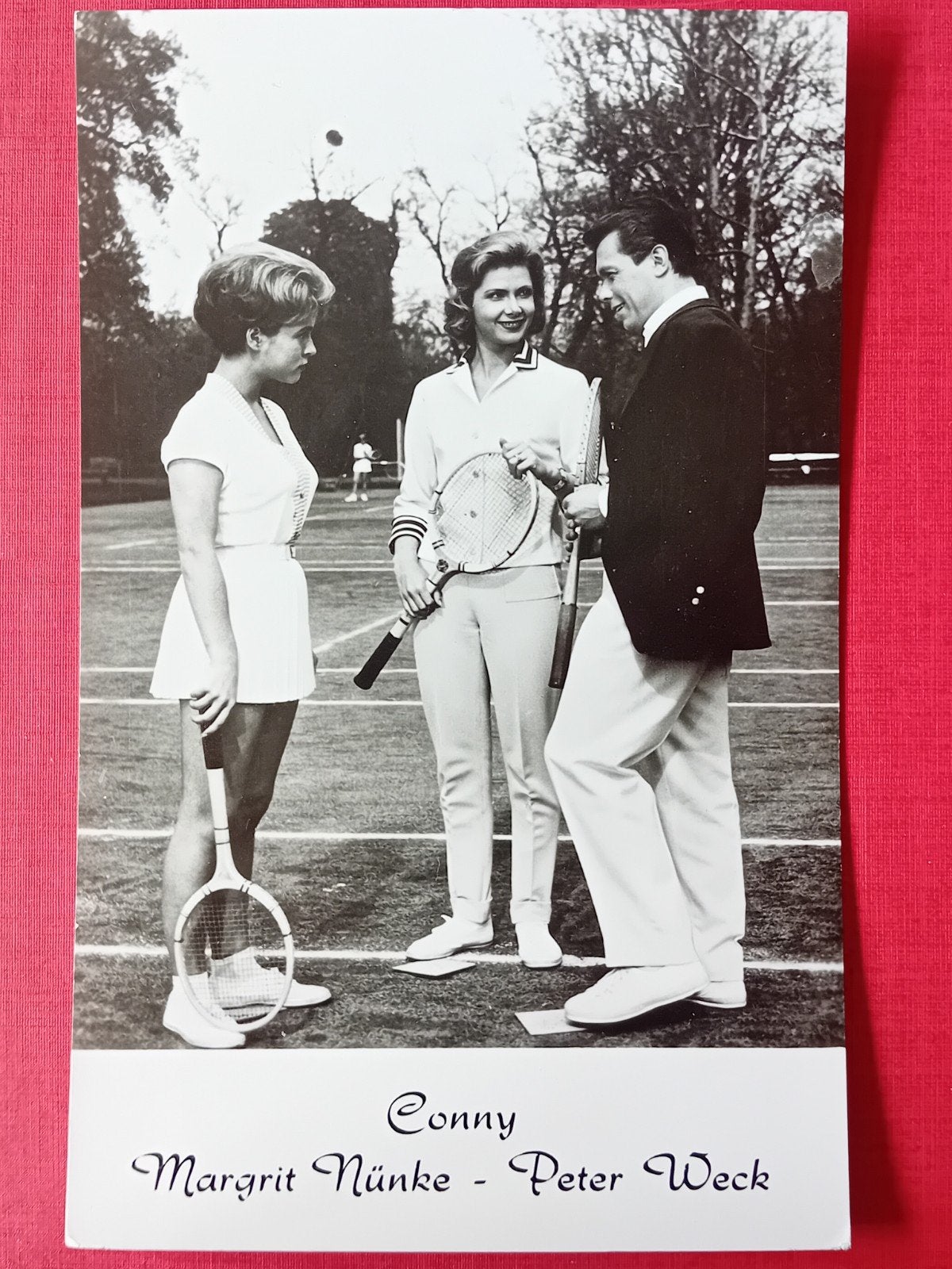 Ansichtkaart  Conny - Margrit Nünke - Peter Weck, Ophalen of Verzenden, Foto of Kaart